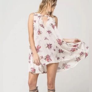 Free People Tree Swing Floral Tunic Dress